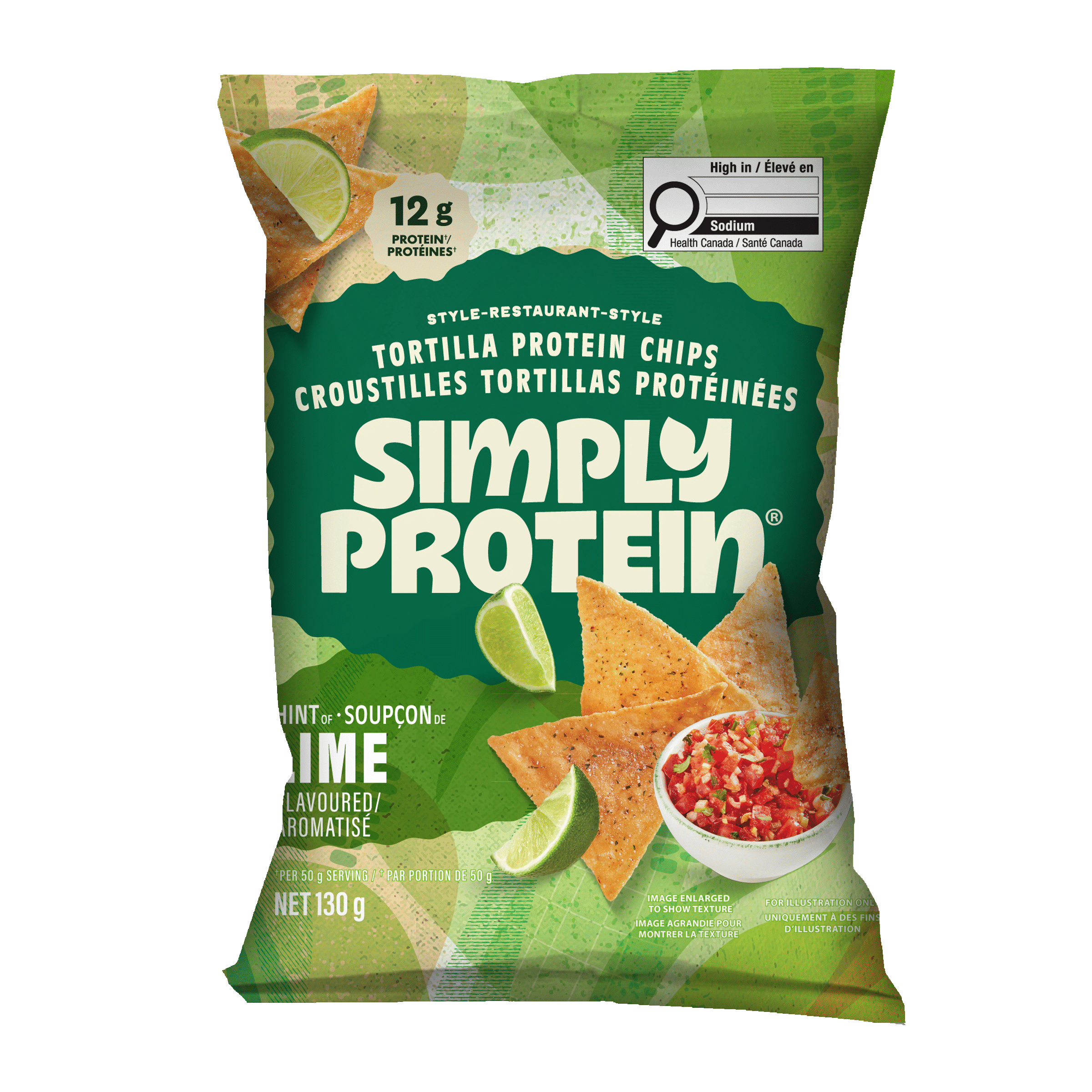 Protein Tortilla Chips - Hint of Lime
