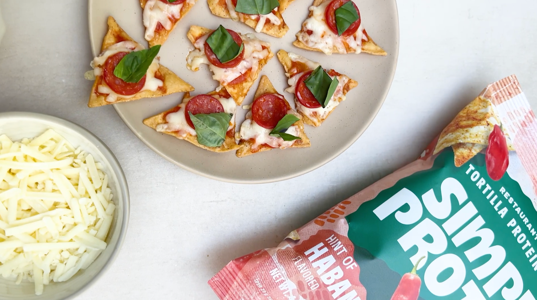Bite-Sized Pizza Chips – SimplyProtein