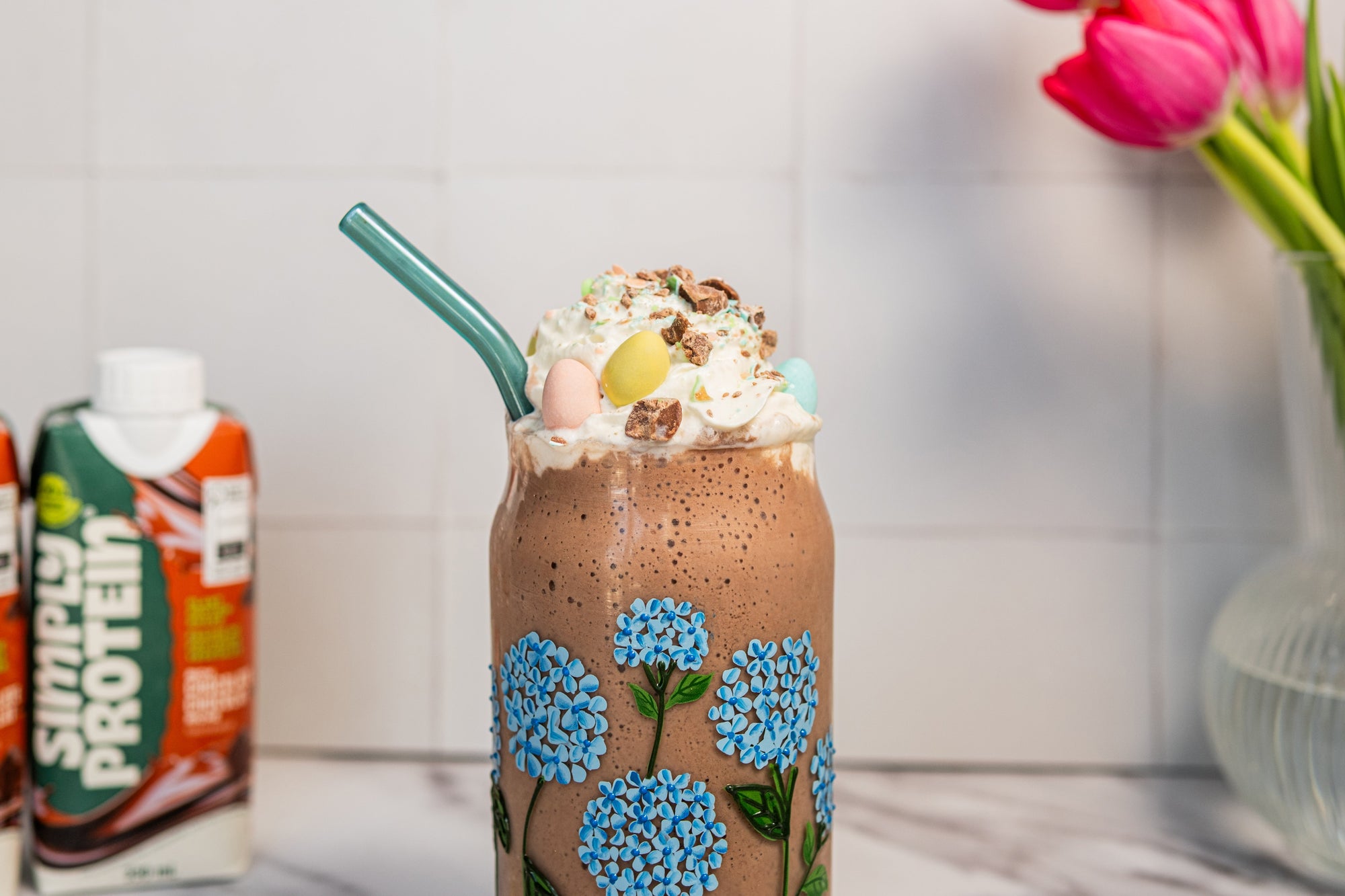 Festive Easter Chocolate Protein Shake