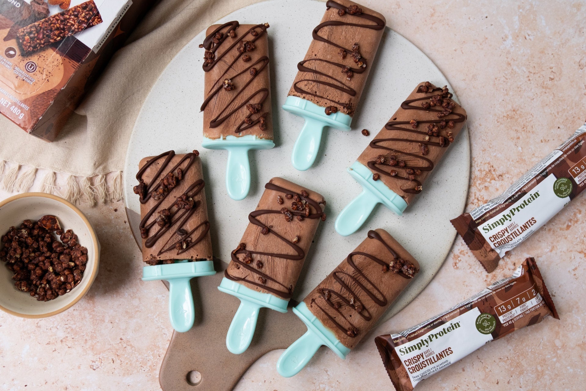 Creamy Protein-Packed Fudgsicles – SimplyProtein