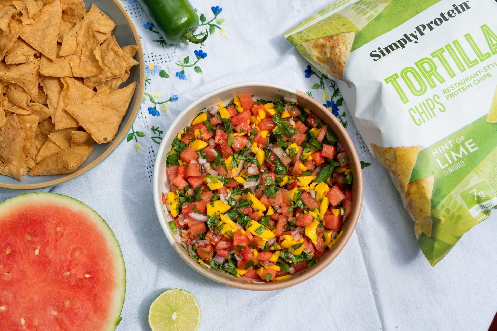 Watermelon Mango Salsa