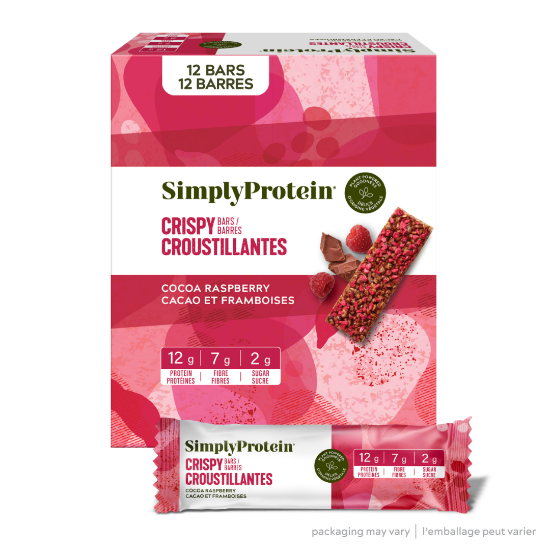 Crispy Raspberry 115g Crispy Bars