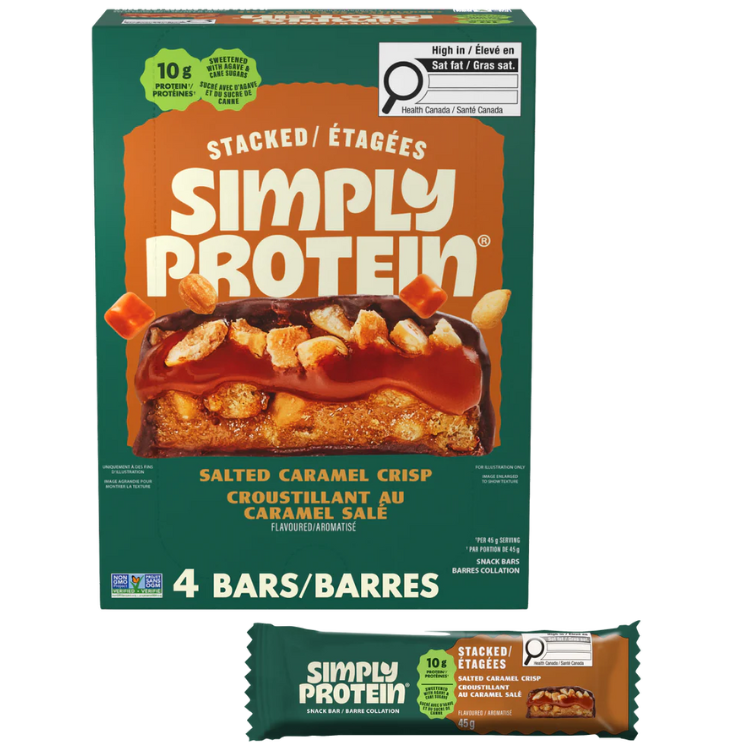 Stacked Bars - Salted Caramel Crisp