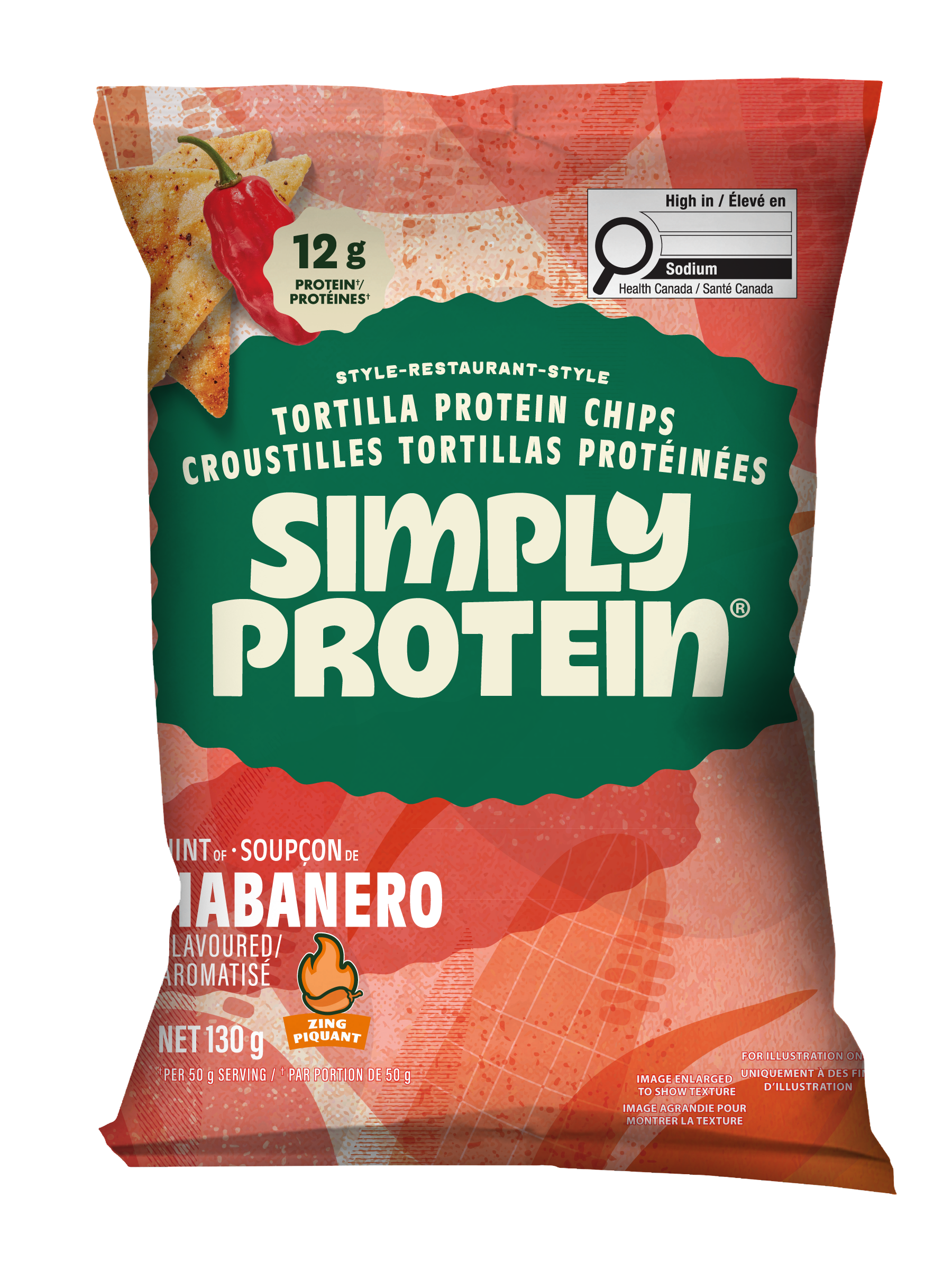 Protein Tortilla Chips - Hint of Habanero