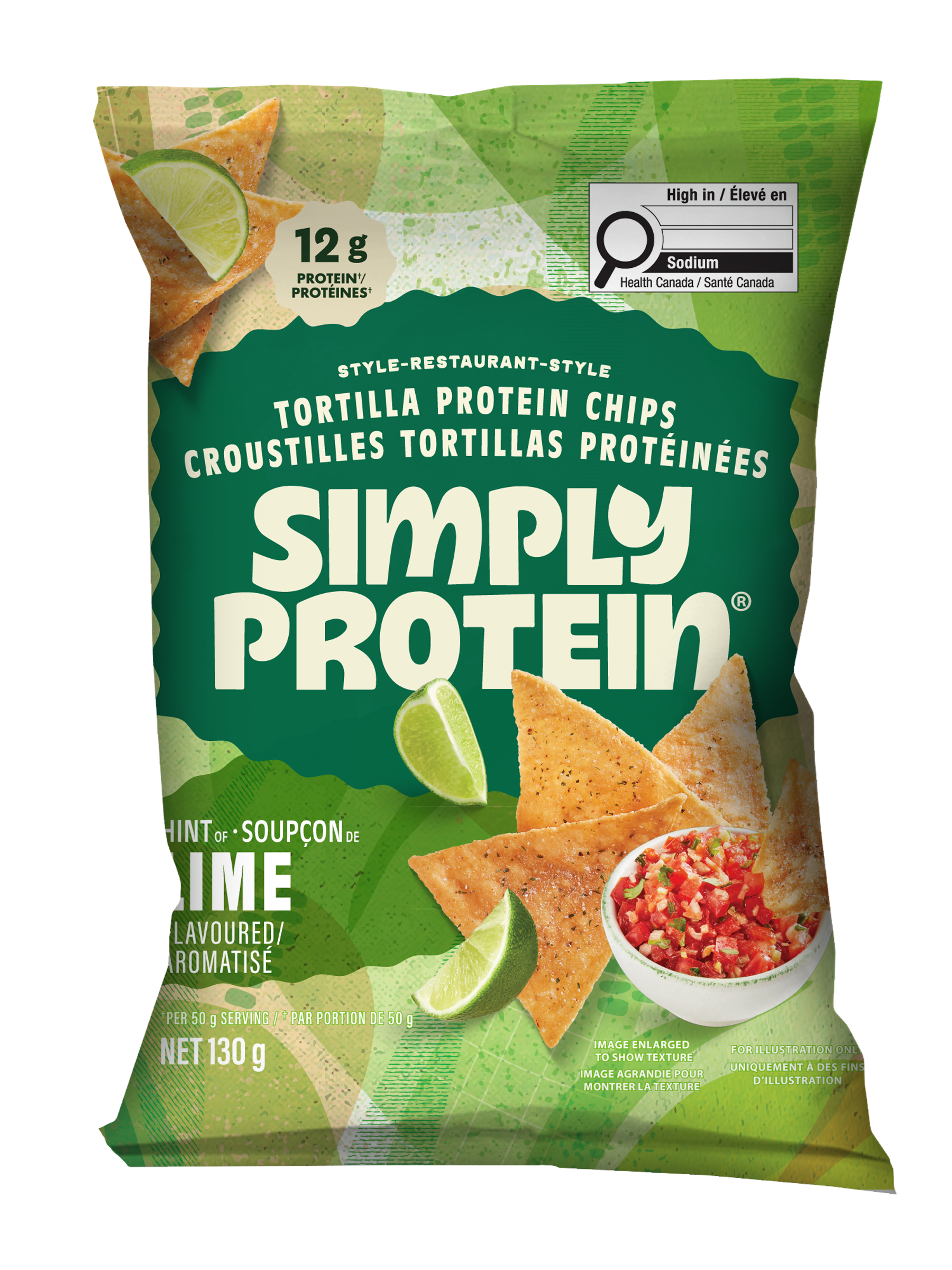 Protein Tortilla Chips - Hint of Lime
