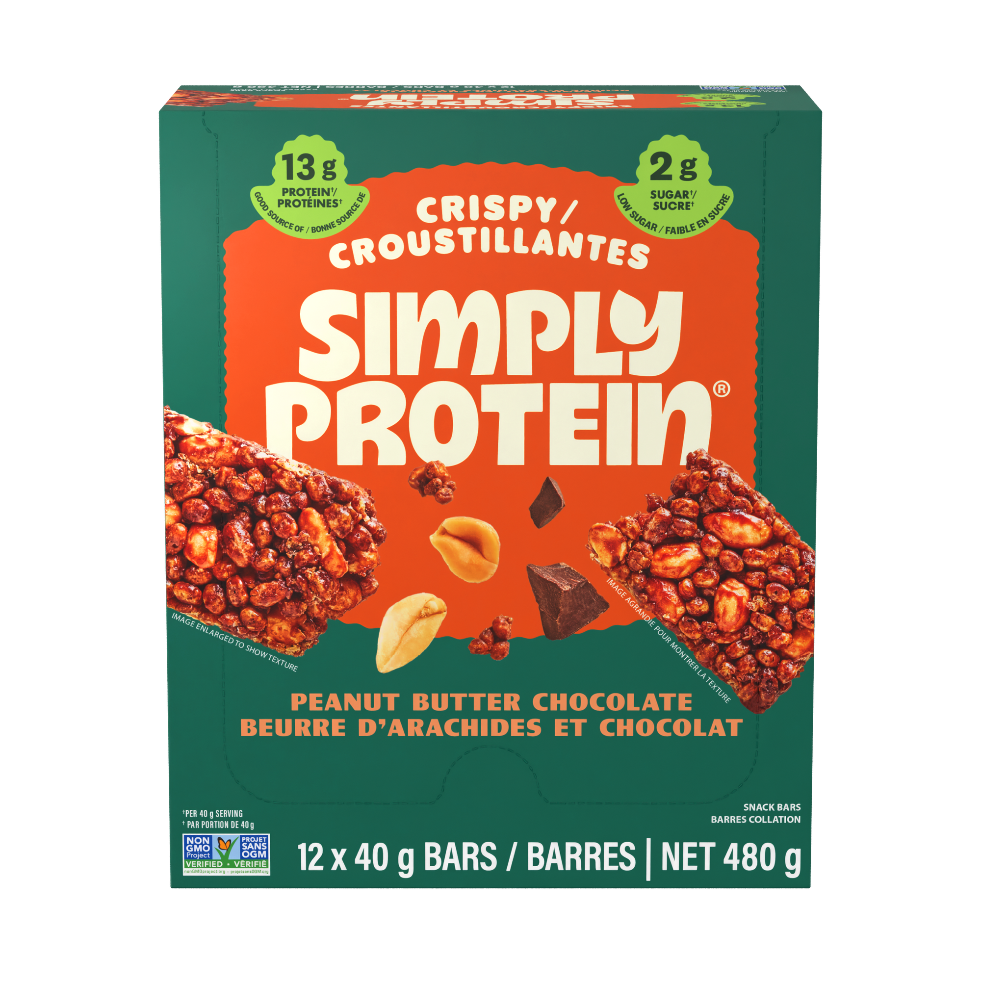 Crispy Bars - Peanut Butter Chocolate