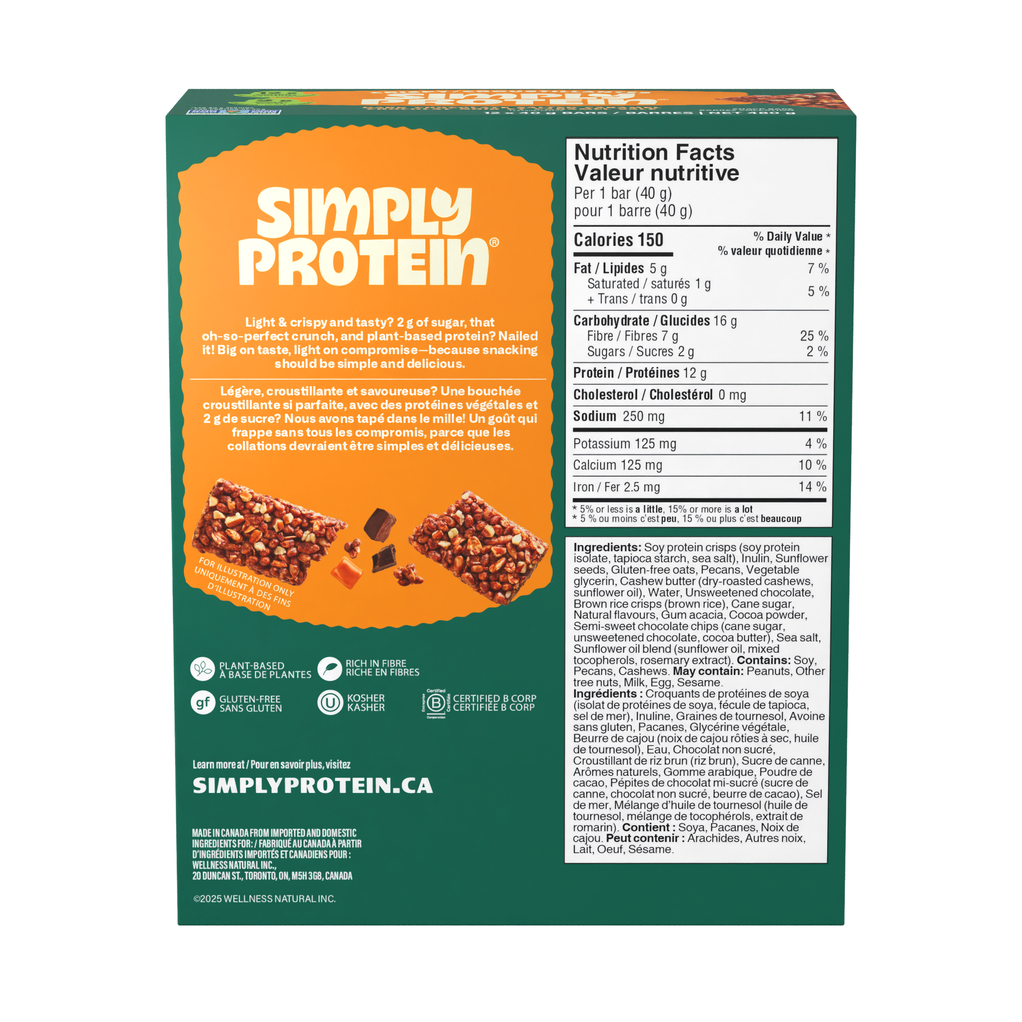 Crispy Bars - Dark Chocolate Salted Caramel