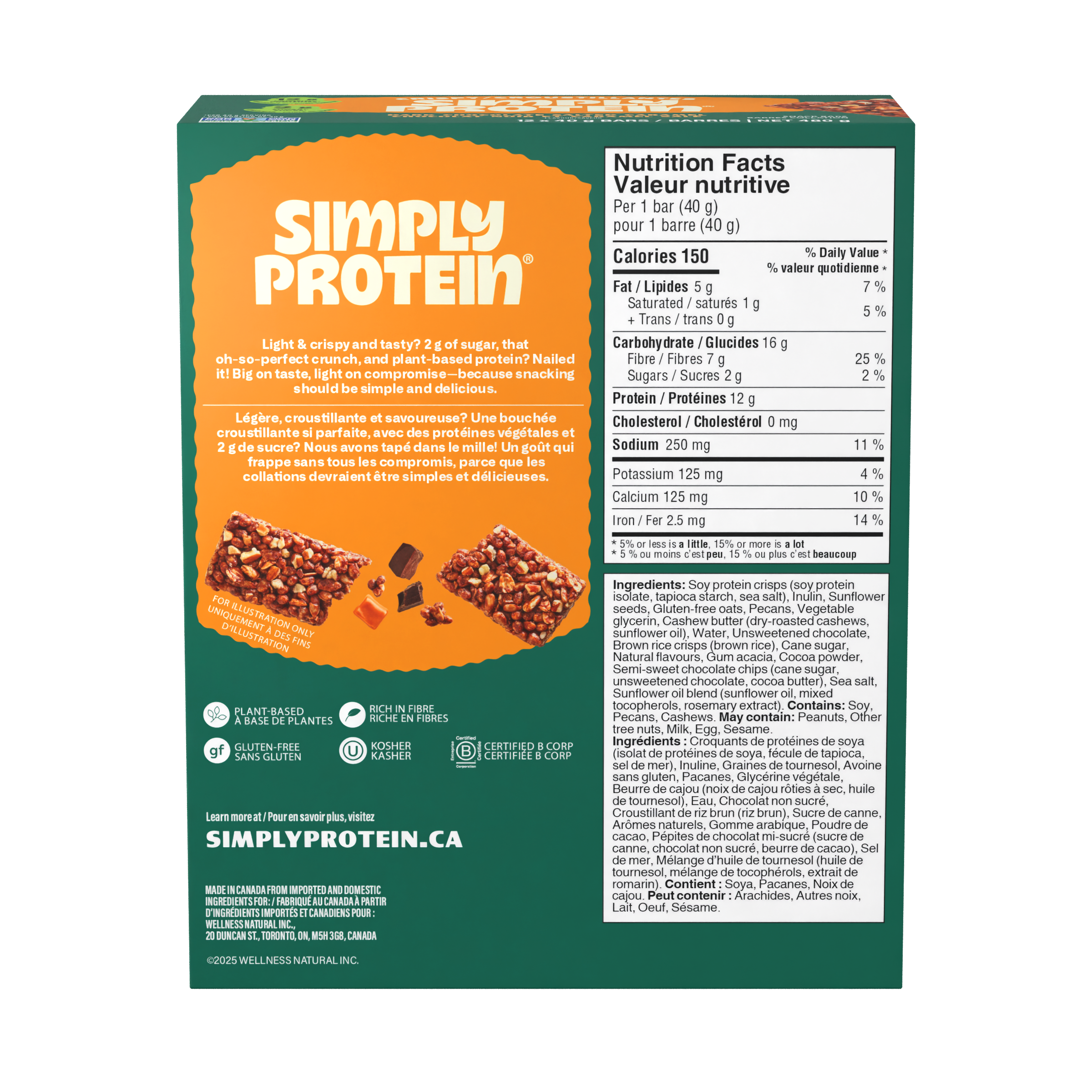 Crispy Bars - Dark Chocolate Salted Caramel