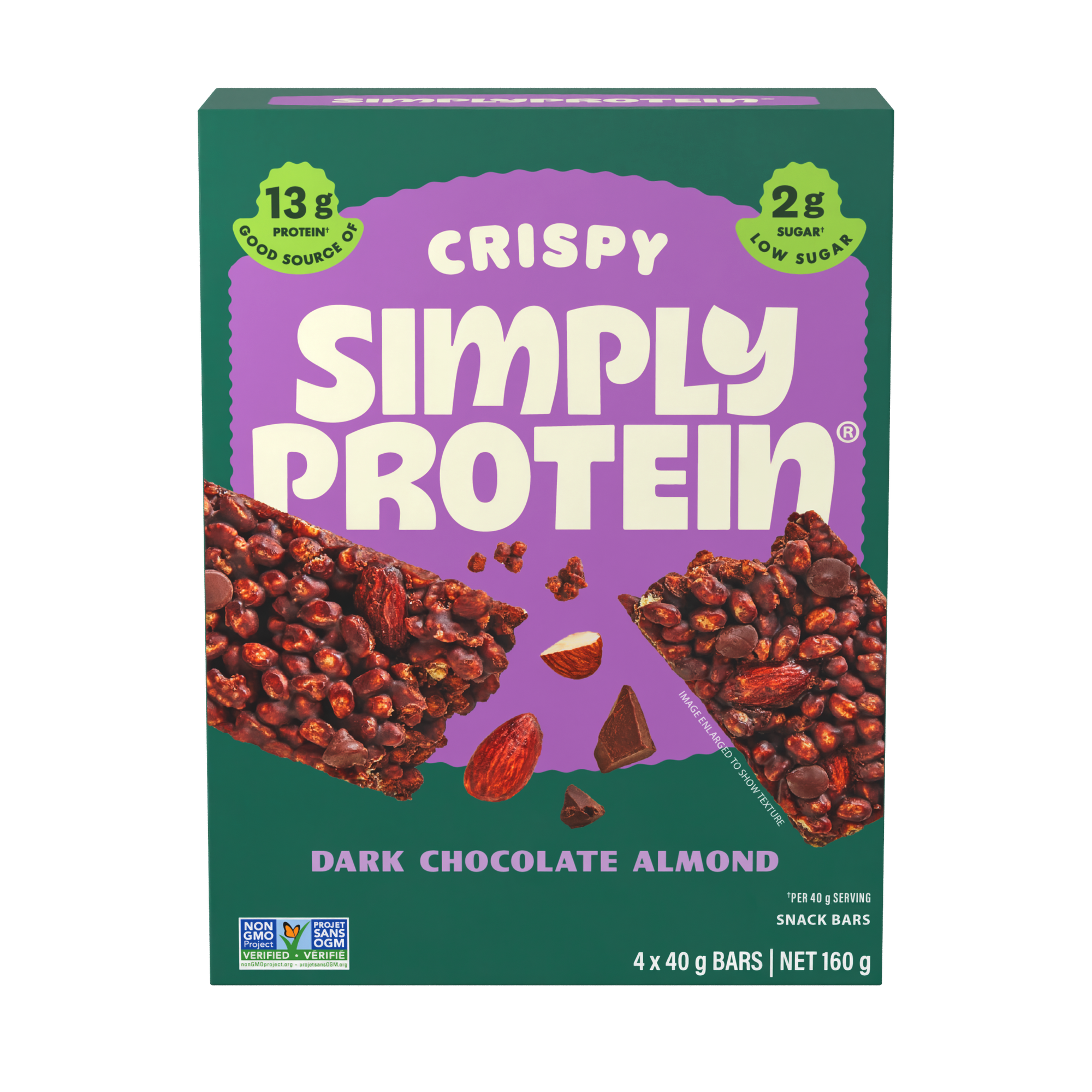 Crispy Bar - Dark Chocolate Almond