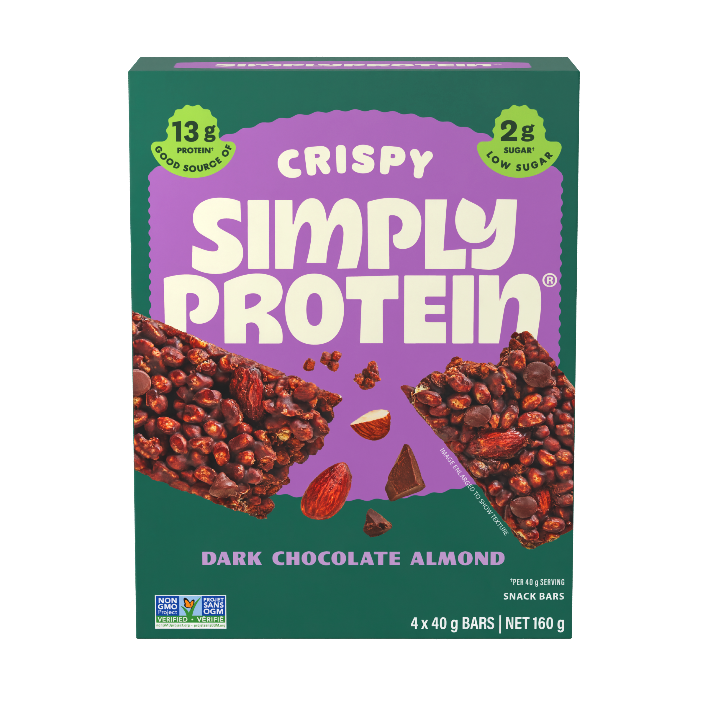 Crispy Bar - Dark Chocolate Almond