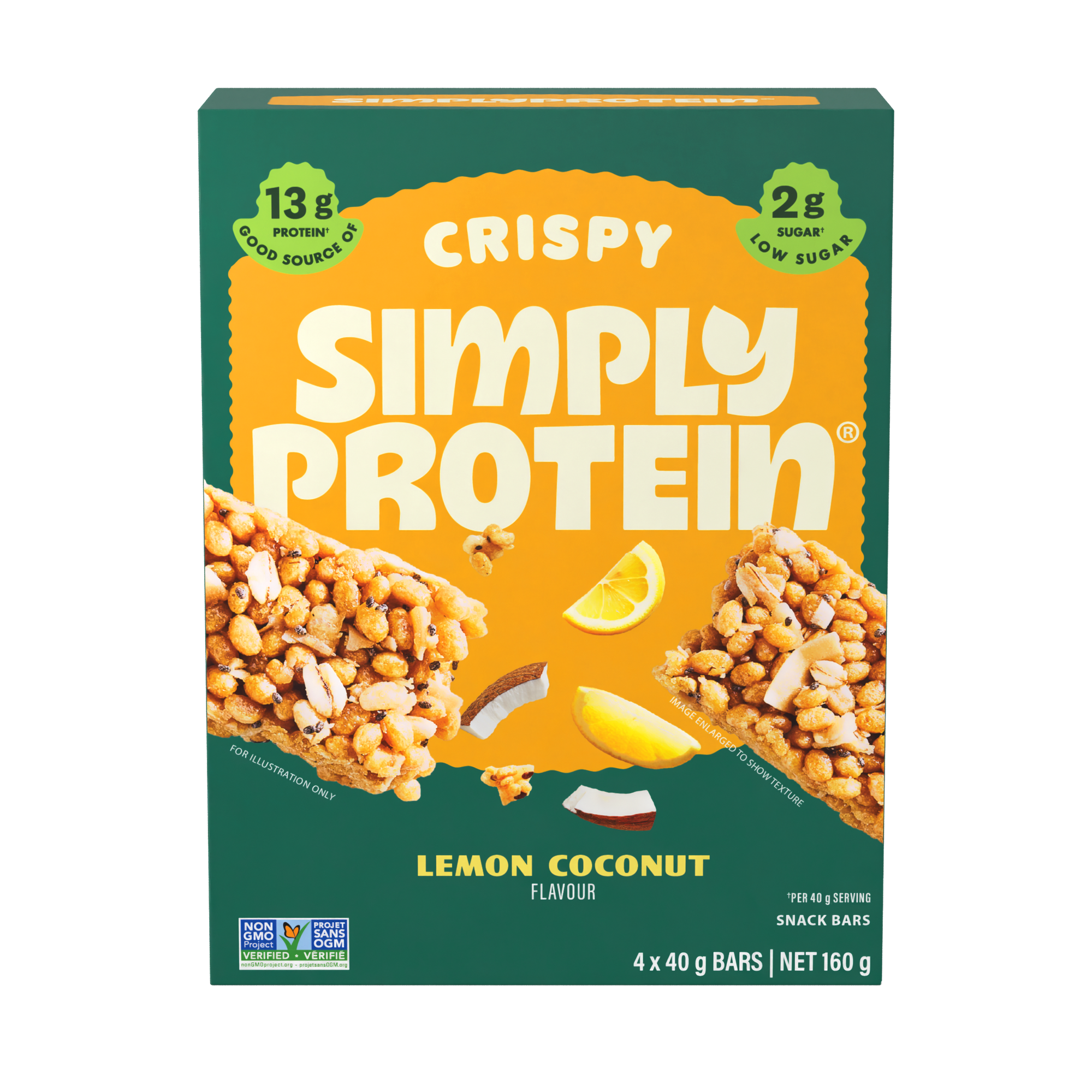 Crispy Bar - Lemon Coconut
