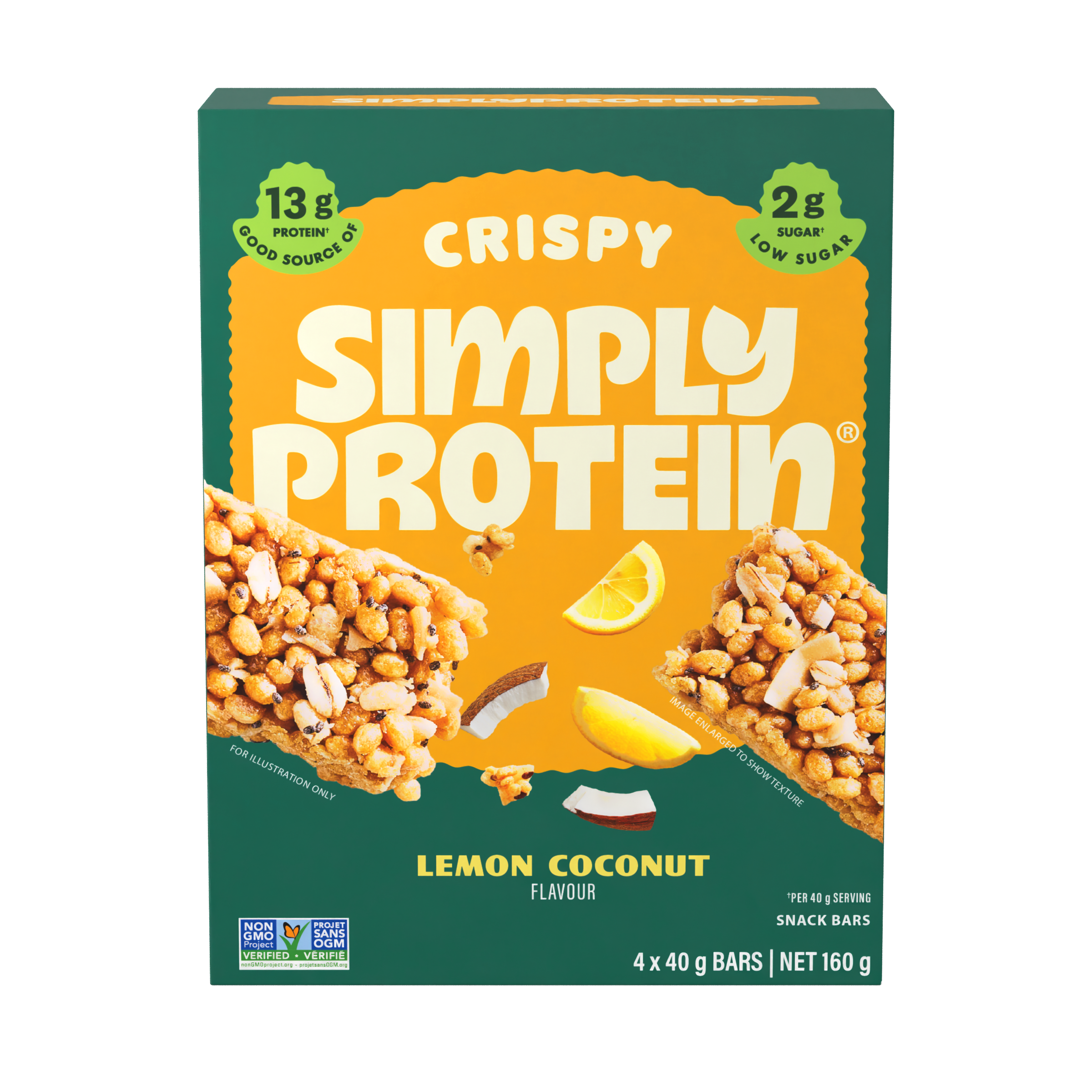 Crispy Bar - Lemon Coconut