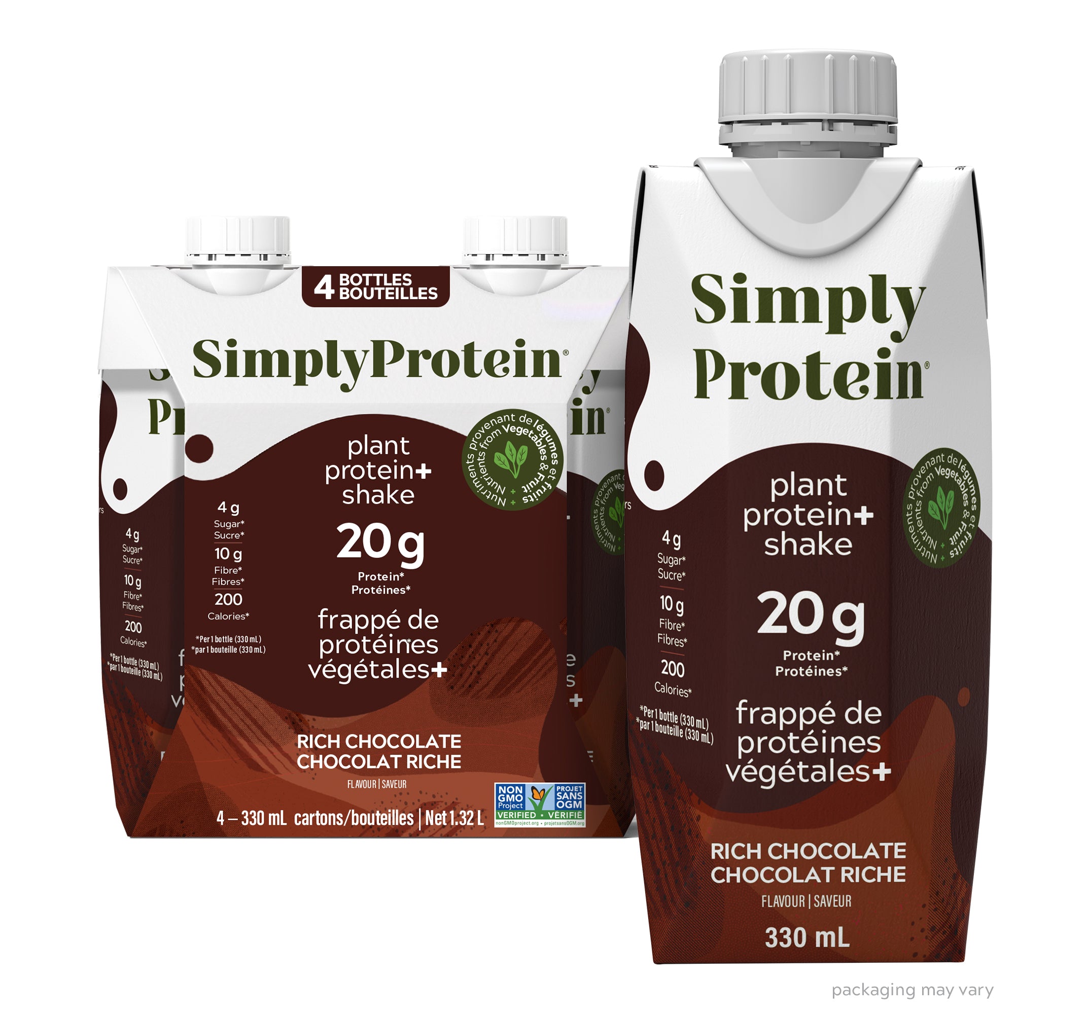 Simply Protein Blend, 4 oz Bag, 10/Carton Simply Protein Blend, 4 oz Bag, 10/Carton