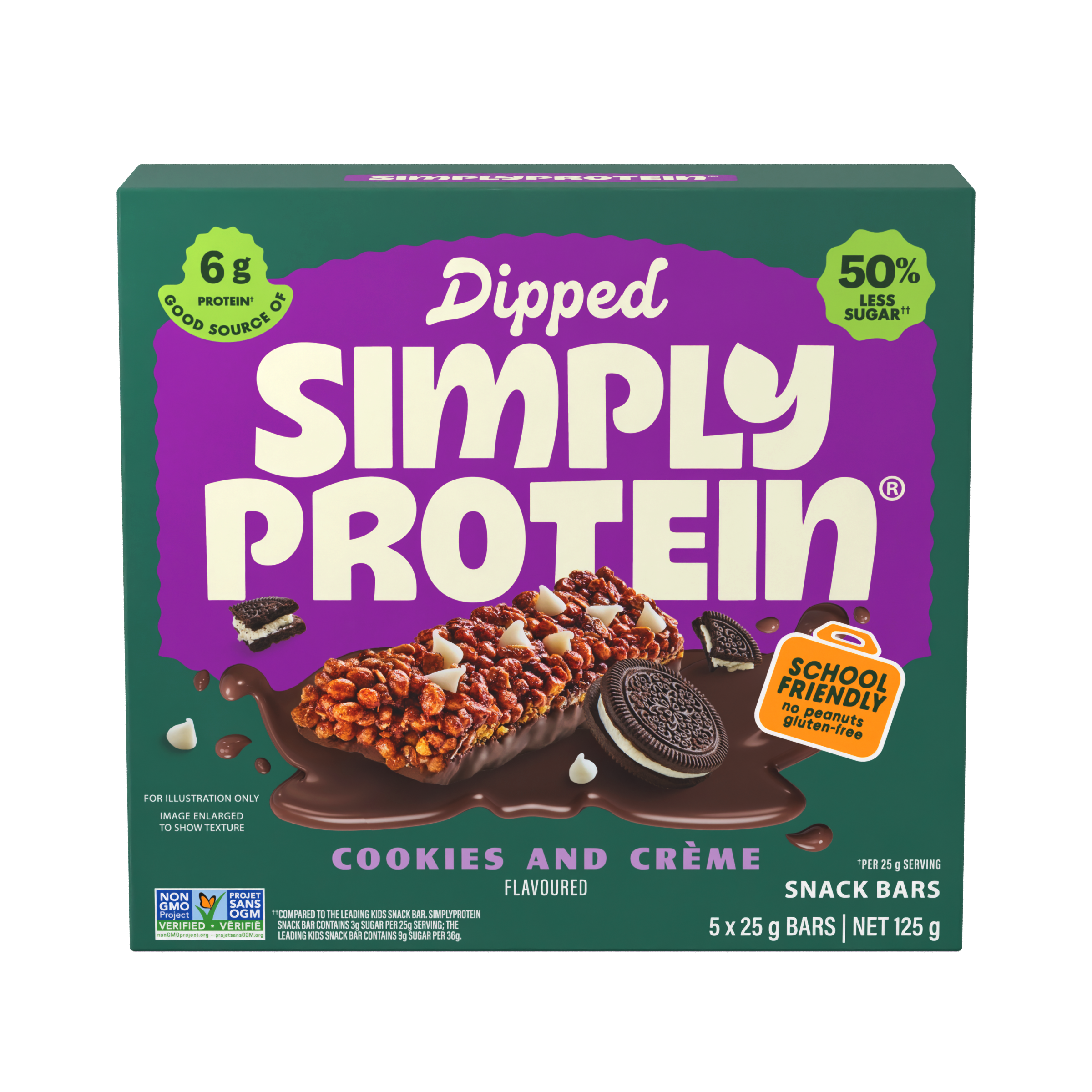 Dipped Bars - Cookies and Crème