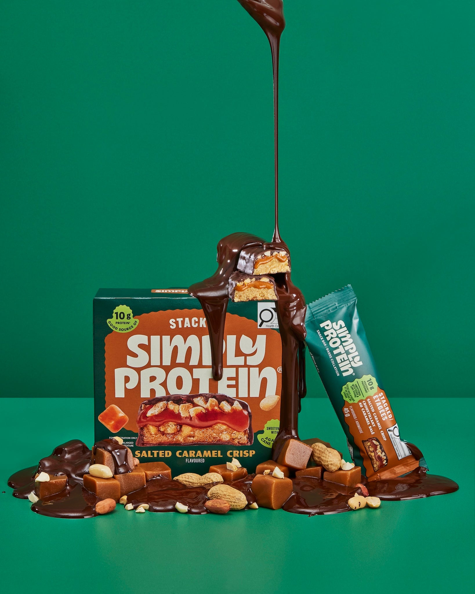 Stacked Bars - Salted Caramel Crisp