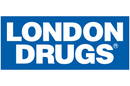 London Drugs logo with white text on a blue background