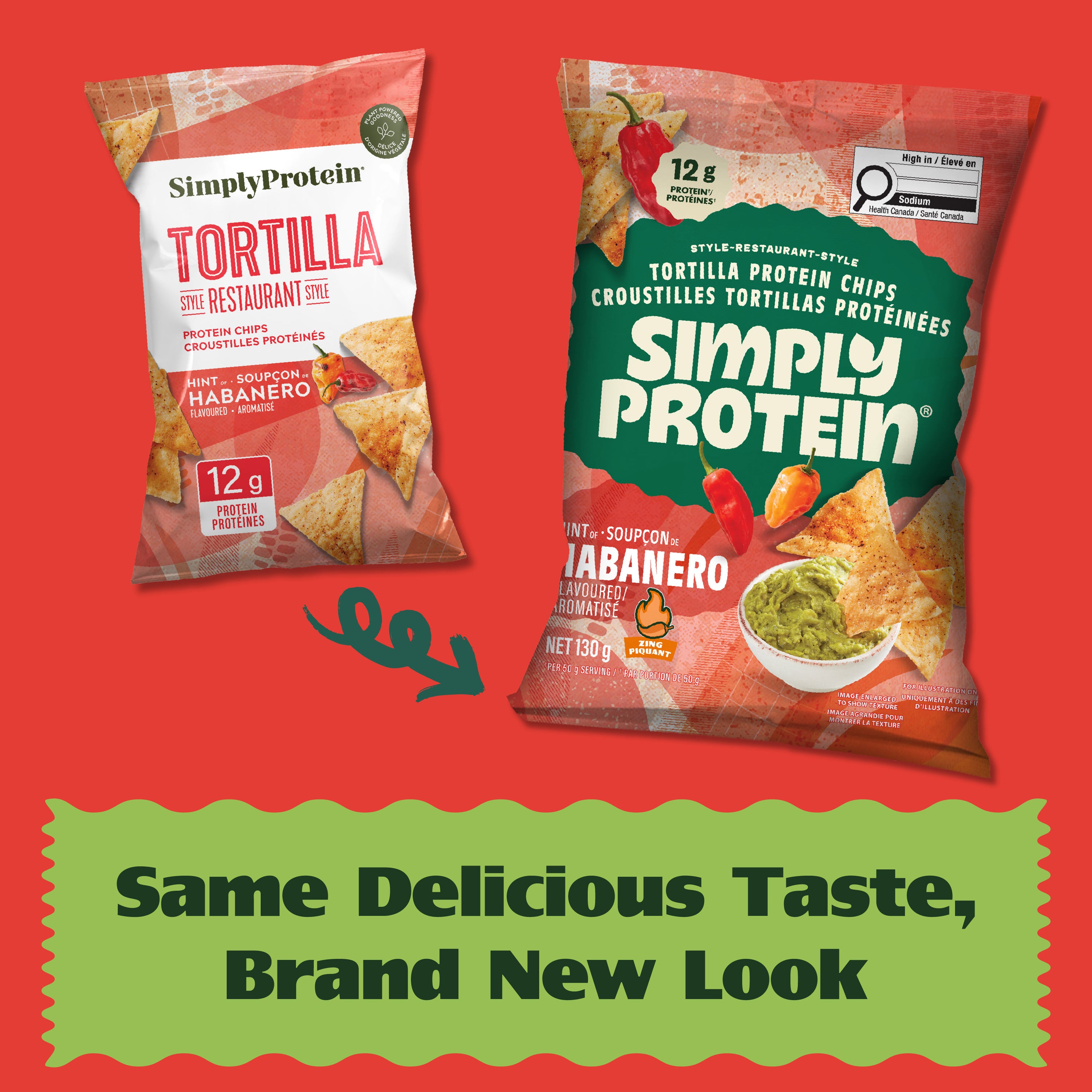 Restaurant-Style Protein Tortilla Chips - Hint of Habanero