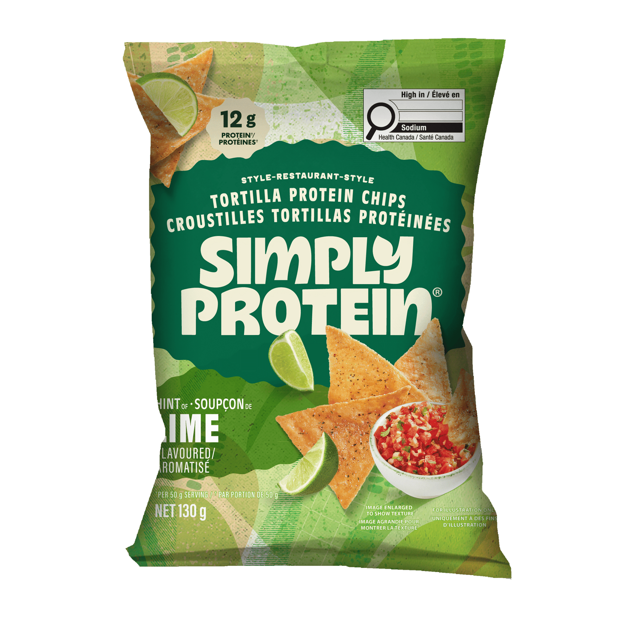 Protein Tortilla Chips - Hint of Lime